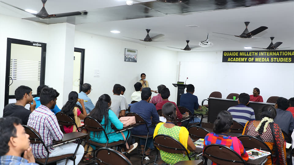 Quaide Milleth International Academy of Media Studies Chennai Events photo 4